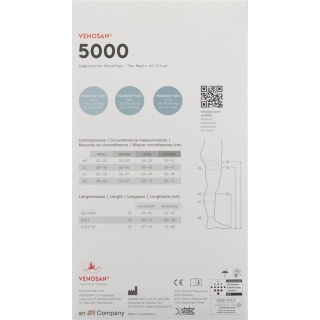 Venosan 5001 A-DH KKL1 M длинные открытые Марокко 1 пара