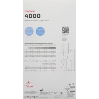 VENOSAN 4001 A-DH KKL1 M удлиненный сафьян 1 пара