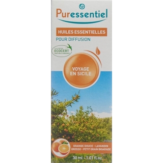 Puressentiel Journey to Sicily Essential Oil Diffuser 30ml