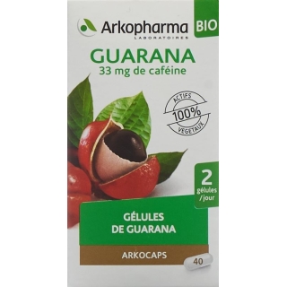 Arkocaps Guarana Kapseln Bio Dose 40 Stück