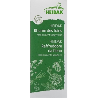 Heidak Heuschnupfen Spray Flasche 30ml