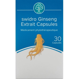 Swidro Ginseng Extrakt Kapseln 30 Stück