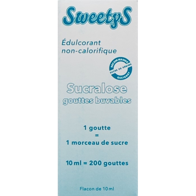 Goodness Sweetys Sucralose Suessstoff Tropfflasche 10 M