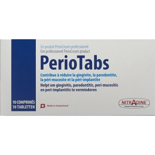 Nitradine Periotabs 10 Stück