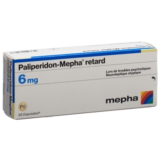 Paliperidon Mepha Retard Depotabs 6mg 28 Stück