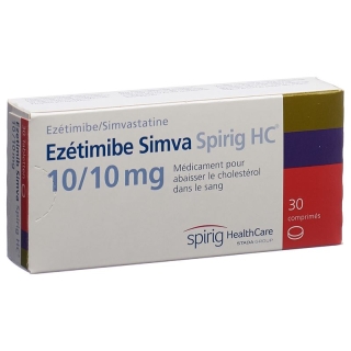 Ezetimib Simva Spirig HC Tabletten 10/10mg 30 Stück