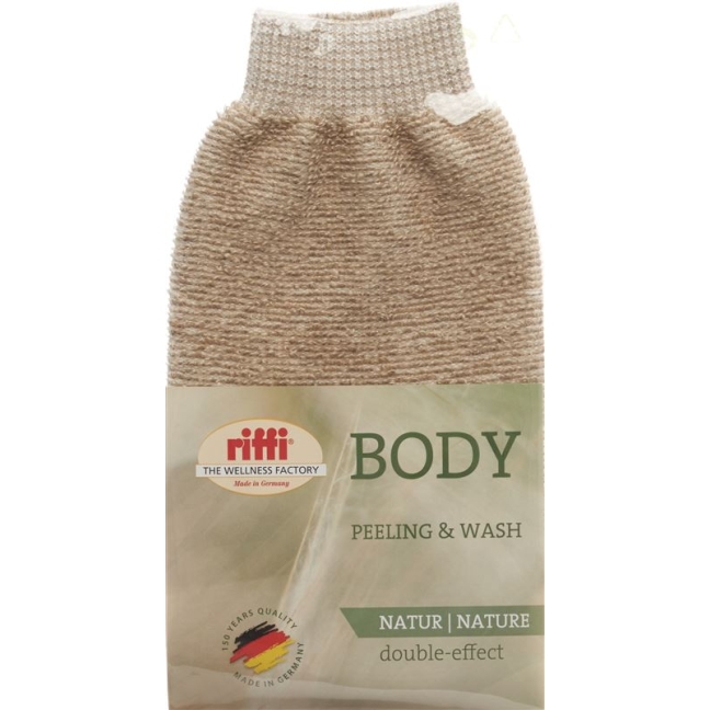 Riffi massage glove bamboo linen