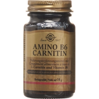 Solgar Amino B6 Карнитин в капсулах 30 шт.