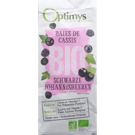 Optimys currants Bio 180 g