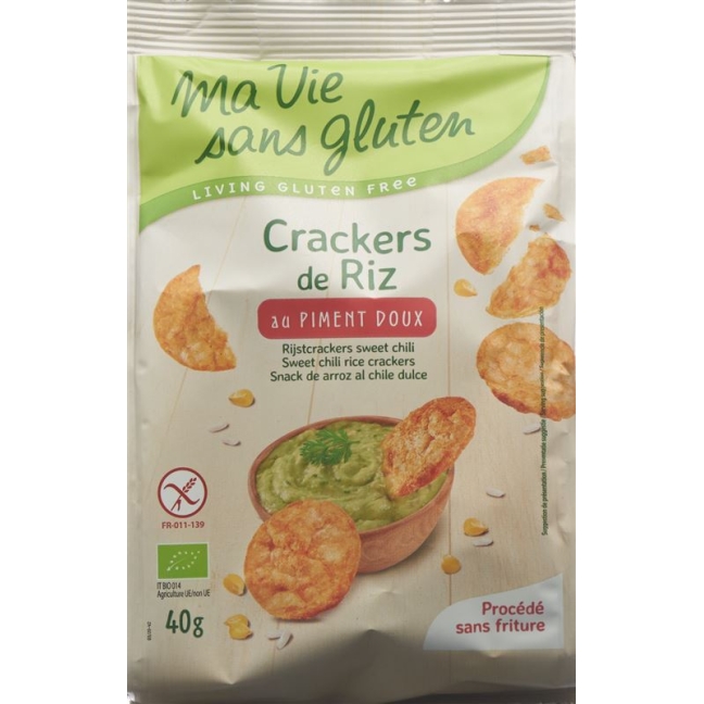 Ma Vie S Glut Reis Craecker Sweet Chilli 40g