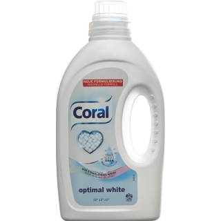 Coral Optimal White Liquid 25 Wg Flasche 1.25L