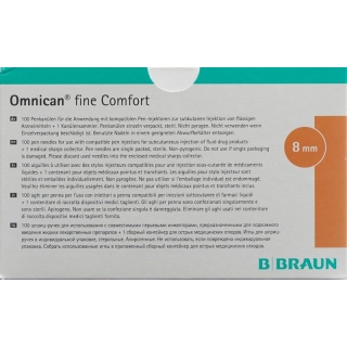 Omnican Fine Comfort G31x8mm M Disposal 100 шт.