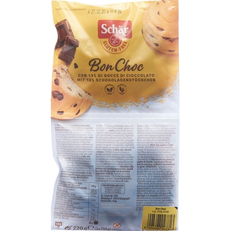 Schär Bon Choc Suesse Broetchen O Glut (neu) 220
