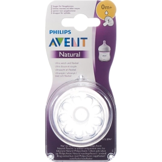 Avent Philips Natural Sauger 1 0m 2 Stück