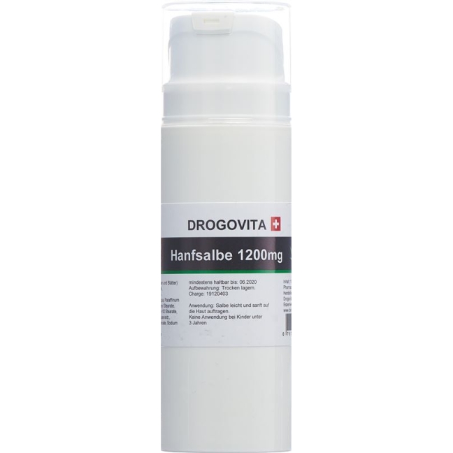 Drogovita Hanfsalbe 1200mg Dispenser 150ml