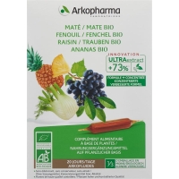 Arkofluide Ananas Mate Fench Weintr Bio 20x 10ml Arkofluide Ananas Mate Fench Weintr Bio 20x 10ml