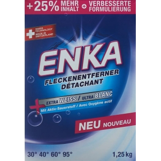 Enka Fleckenentferner Waschmittel Pulver 1.25kg