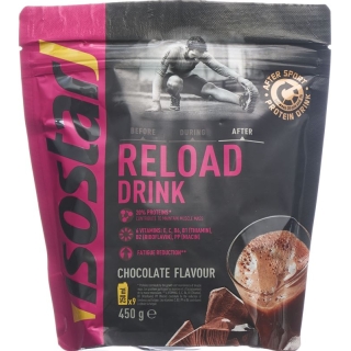 Isostar Reload Drink Pulver Schokolade Beutel 450g