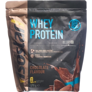 Isostar Whey Protein powder chocolate bag 570g