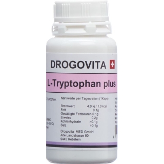 Drogovita L-tryptophan Plus Kapseln Dose 50 Stück