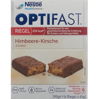 Optifast Raspberry-Cherry Bar 6x 65g