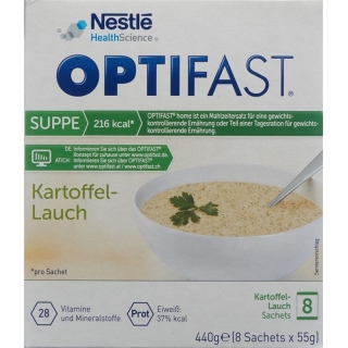 Optifast Potato-leek soup 8 bags 55g