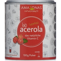 Acerola Bio Pulver mit 17% Vitamin C Dose 100g Acerola Bio Pulver mit 17% Vitamin C Dose 100g
