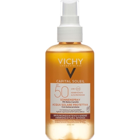 Vichy Capital Soleil Fresh Спрей Бронза SPF50 Fl 200 мл