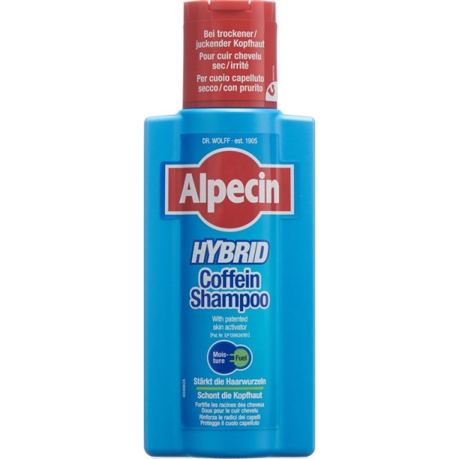 Alpecin Hybrid Caffeine Шампунь немецкий/итальянский/французский F
