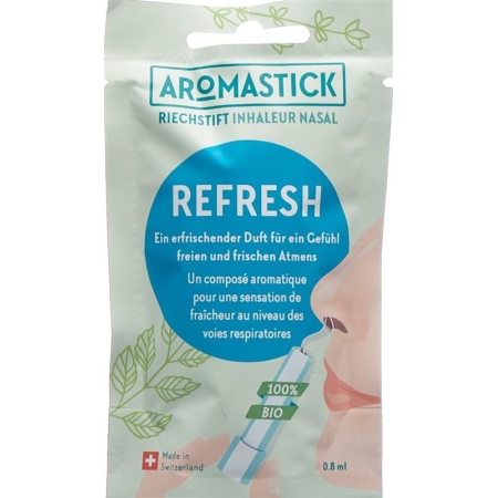 Фюзеляжная палочка AROMASTICK, 100% органическая освежающая сумка