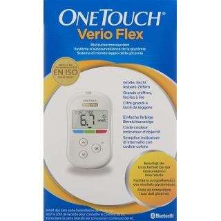 One Touch Verio Flex Blood Glucose Monitoring System Set mmol / L