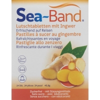 Пастилки Sea-Band с имбирем 24 шт. Пастилки Sea-Band с имбирем 24 шт.