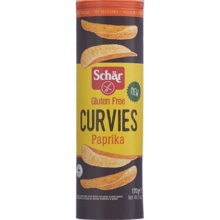 Schär Curvies Paprika Glutenfrei 170g