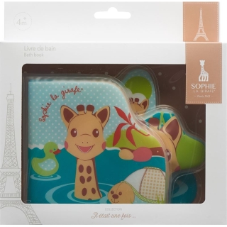 Sophie La Girafe bath book