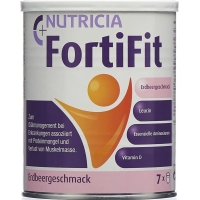 Fortifit Pulver Erdbeere Dose 280g Fortifit Pulver Erdbeere Dose 280g