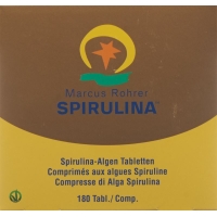 Marcus Rohrer Spirulina, коробка для заправки таблеток, 180 шт.