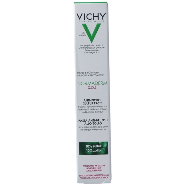 Vichy Normaderm S.O.S. Anti-Pimple Sulphur Paste 20ml