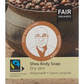 Fair Squared Body Soap Shea Dry Skin 2x 80g