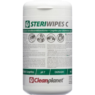 Cleanplanet Steriwipes C Desinfektionstuech 200 Stück