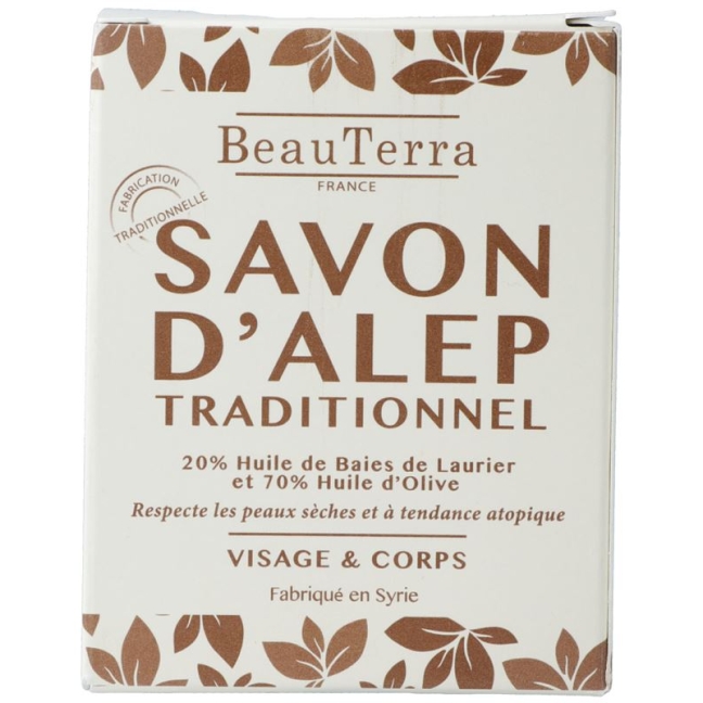 Beauterra Aleppo Seife 190g