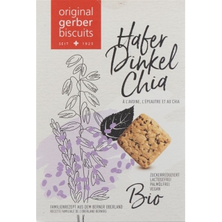 Gerber Hafer Dinkel Biscuits Chia Bio 2x 80g