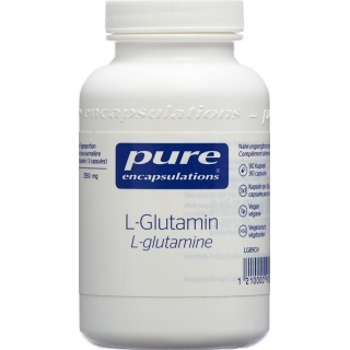 Pure L-glutamin Kapseln 850mg Neu Dose 90 Stück