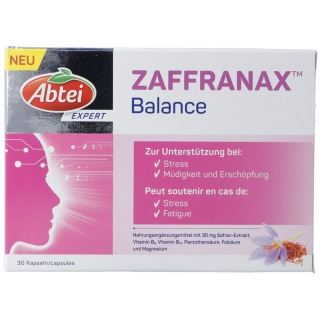 Abtei Zaffranax Balance Kapseln 30 Stück