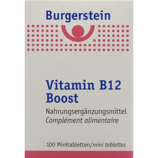 Мини-таблетки Burgerstein с витамином B12 Boost, 100 шт.