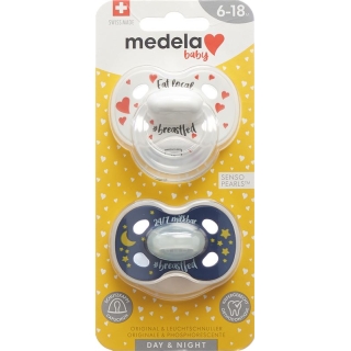 MEDELA Baby Nuggi Day&amp;Night 6–18 лет на грудном вскармливании