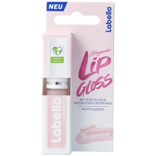 Labello Caring Lip Gloss Transparent 5.5ml Labello Caring Lip Gloss Transparent 5.5ml