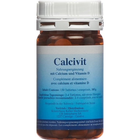 CALCIVIT кальций и витамин D табл.
