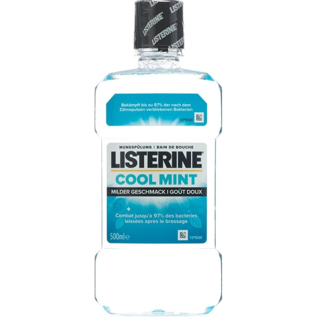 Listerine Coolmint Мягкая бутылочка для полоскания рта 500 мл