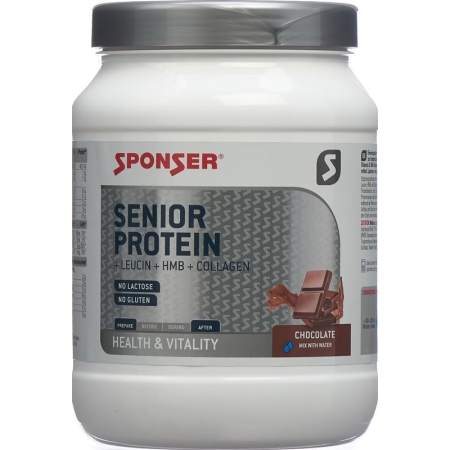 Sponser Senior Protein Pulver Chocolate Dose 455g