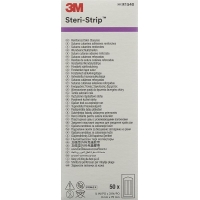 Полоски 3M Steri Strip 3х75мм Белые армированные (s) 50х 5 шт.
